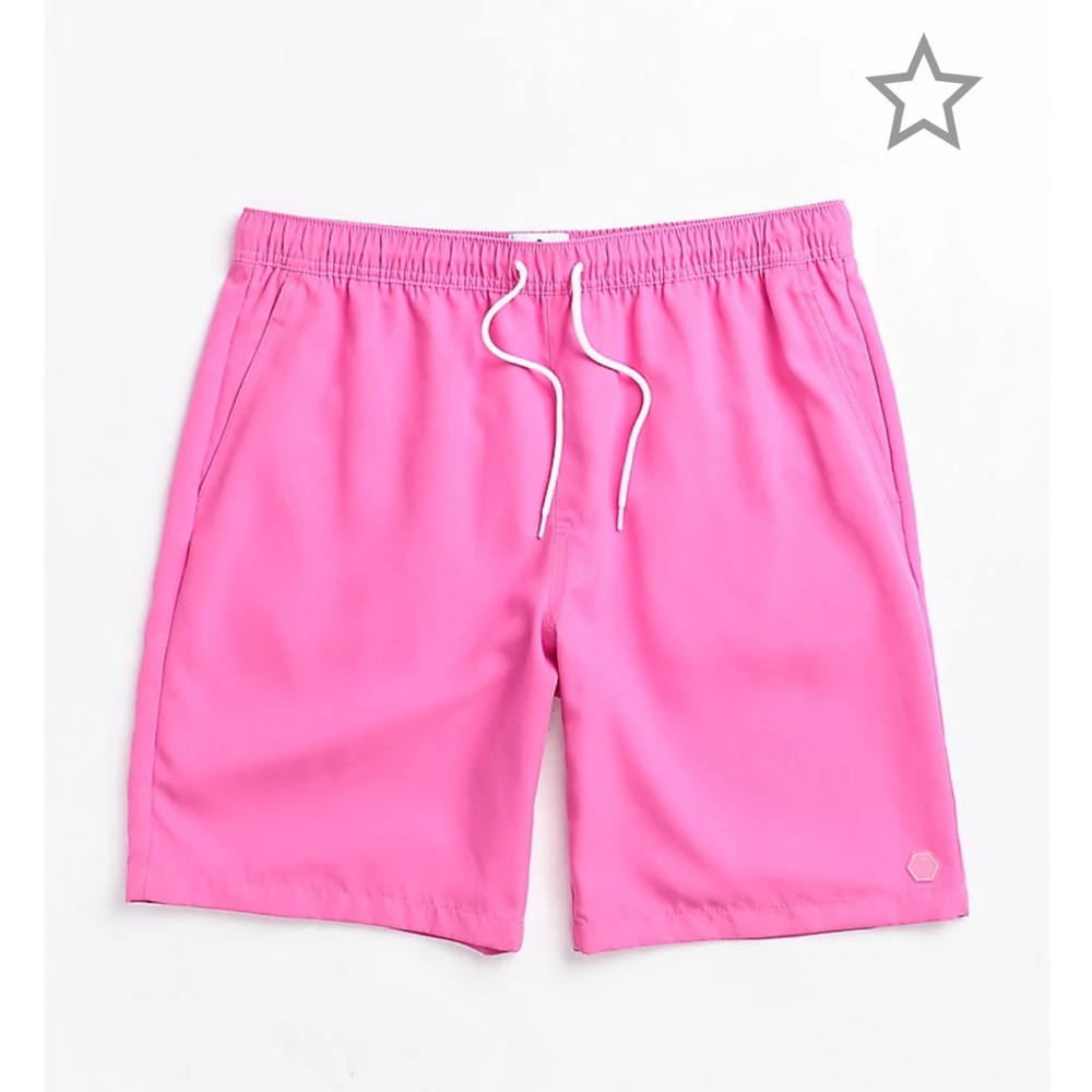 Zumiez Empyre Bright Pink Board Shorts - XL